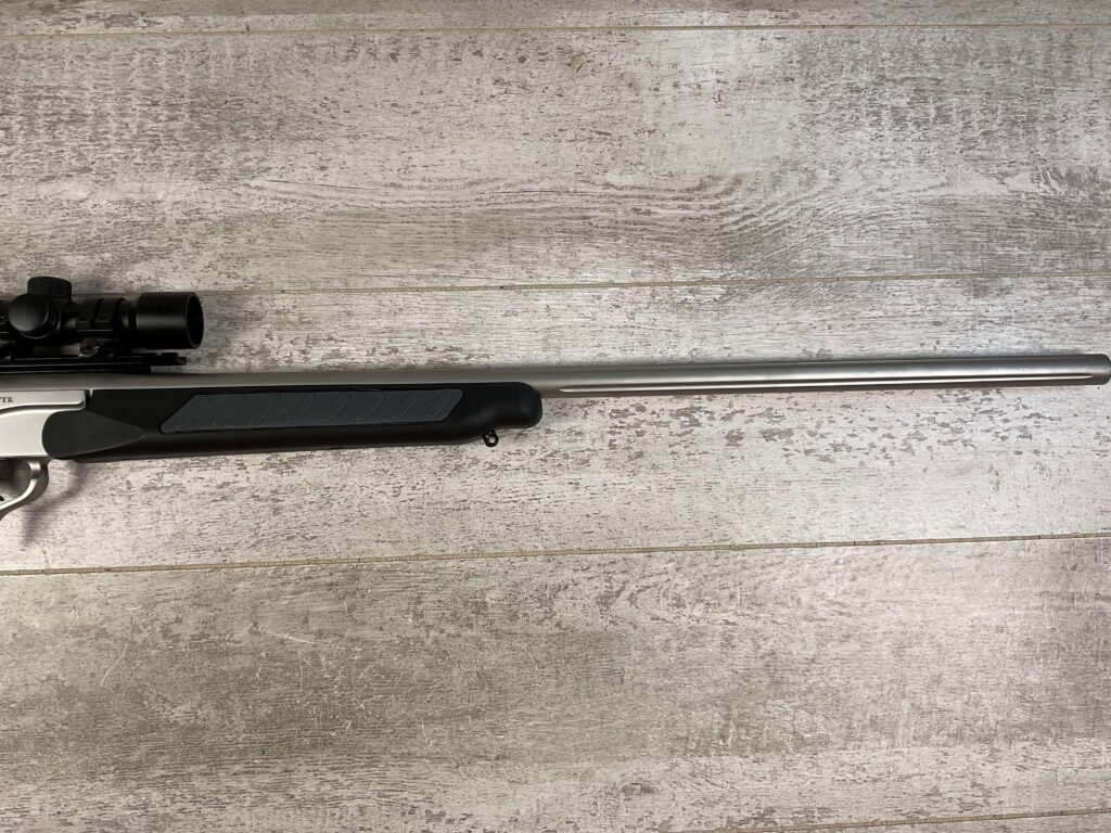 THOMPSON CENTER ENCORE 375 H&H SINGLE SHOT BREAK ACTION RIFLE, JAMES EARL JONES COLLECTION #5-10701