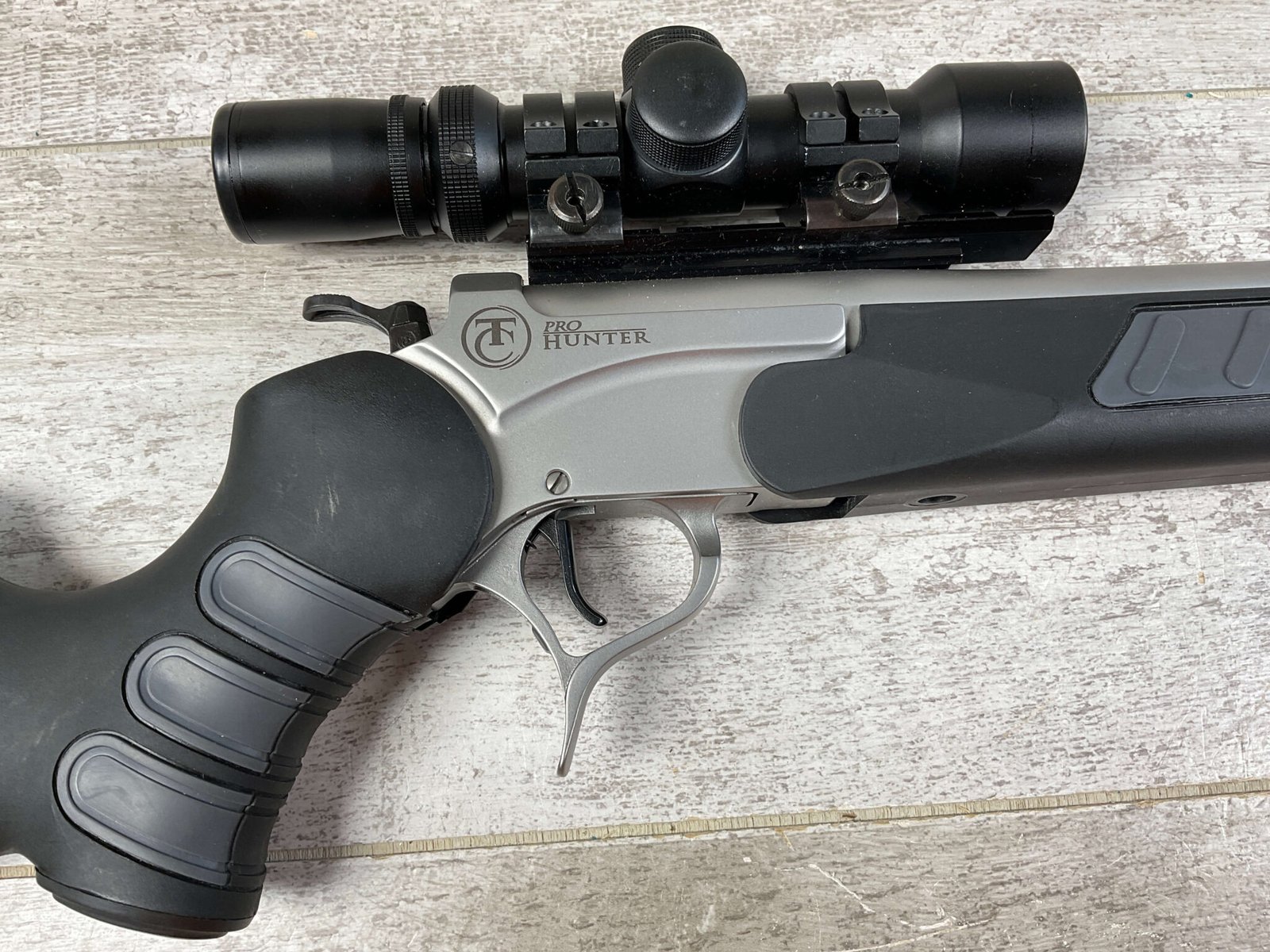 THOMPSON CENTER ARMS ENCORE .375 H&H SINGLE SHOT BREAK ACTION RIFLE ...
