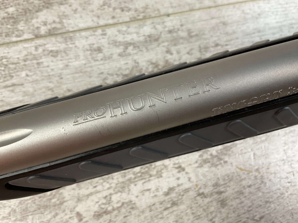 THOMPSON CENTER ENCORE 375 H&H SINGLE SHOT BREAK ACTION RIFLE, JAMES EARL JONES COLLECTION #5-10701