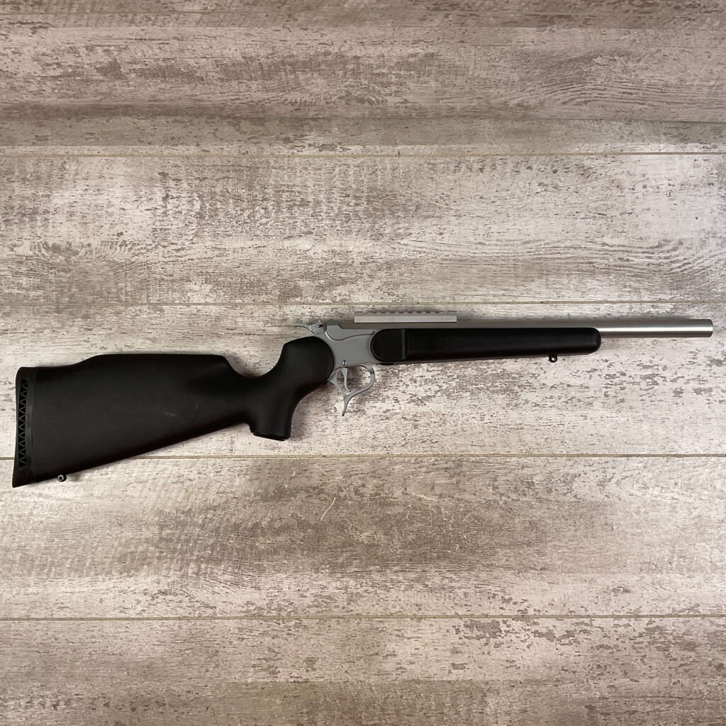 THOMPSON CENTER ENCORE 7.63 MINI SINGLE SHOT BREAK ACTION RIFLE, JAMES EARL JONES #5-10704