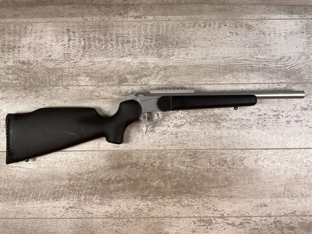 THOMPSON CENTER ENCORE 7.63 MINI SINGLE SHOT BREAK ACTION RIFLE, JAMES EARL JONES #5-10704