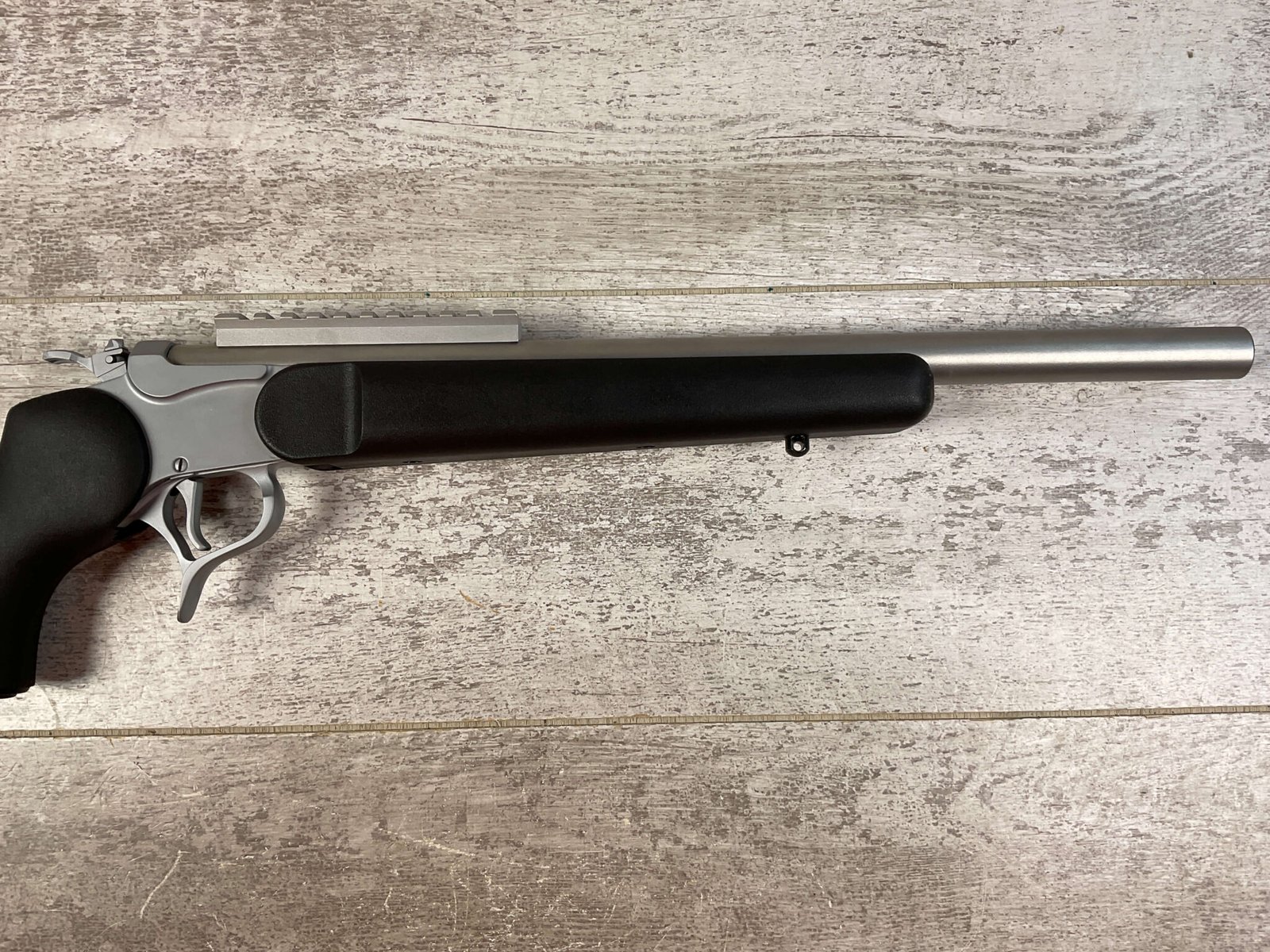 THOMPSON CENTER ARMS ENCORE 7.63 MINI WHISPER SINGLE SHOT BREAK ACTION ...