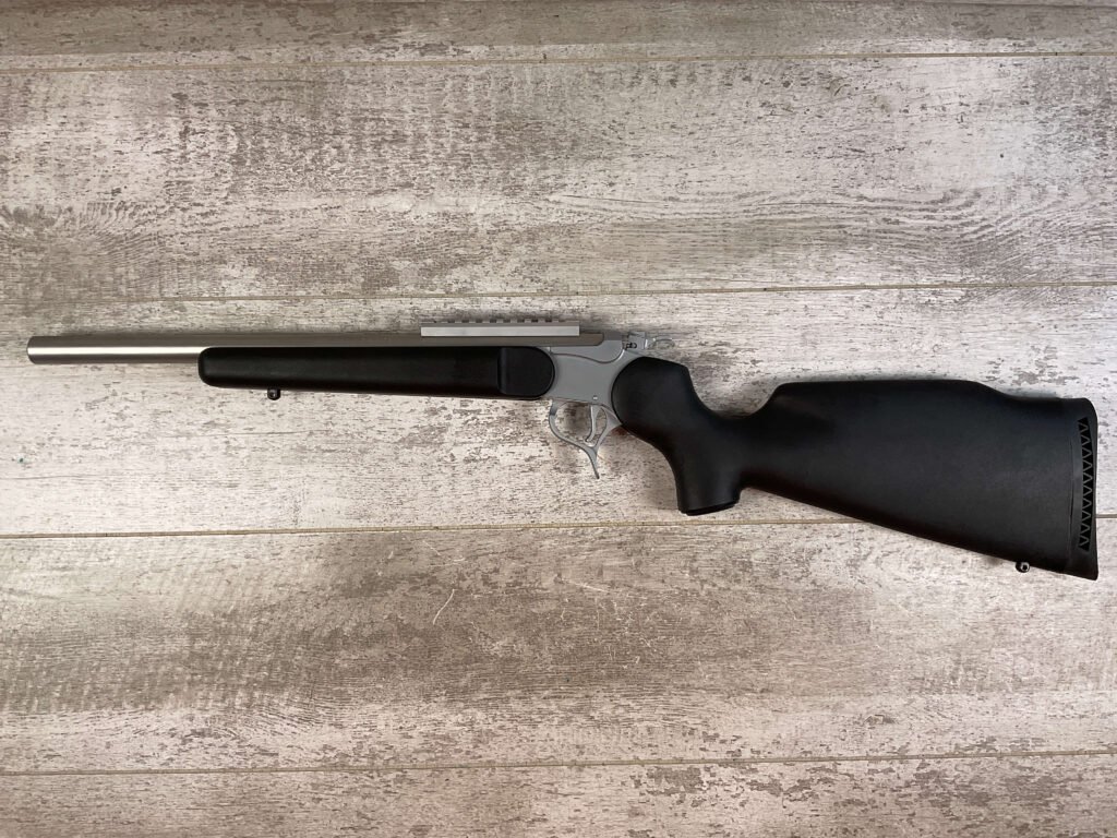 THOMPSON CENTER ENCORE 7.63 MINI SINGLE SHOT BREAK ACTION RIFLE, JAMES EARL JONES #5-10704