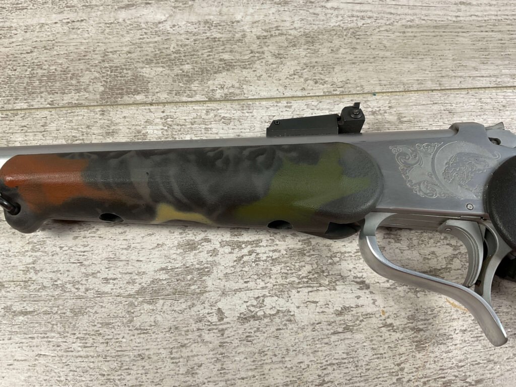 THOMPSON CENTER ARMS CONTENDER SSK 50-70-750 SINGLE SHOT BREAK ACTION RIFLE, JAMES EARL JONES #5-10705