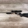 THOMPSON CENTER ARMS ENCORE 6.5 CREEDMORE SINGLE SHOT BREAK ACTION RIFLE W/LEUPOLD SCOPE, JAMES EARL JONES COLLECTION #5-10709