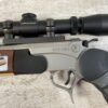 THOMPSON CENTER ARMS ENCORE 6.5 CREEDMORE SINGLE SHOT BREAK ACTION RIFLE W/LEUPOLD SCOPE, JAMES EARL JONES COLLECTION #5-10709