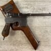 MAUSER C96 LARGE RING SHALLOW MILL 1902 W/MATCHING STOCK & PROVENANCE, C&R FFL #5-10999