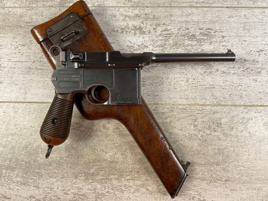 MAUSER C96 LARGE RING SHALLOW MILL 1902 W/MATCHING STOCK & PROVENANCE, C&R FFL #5-10999