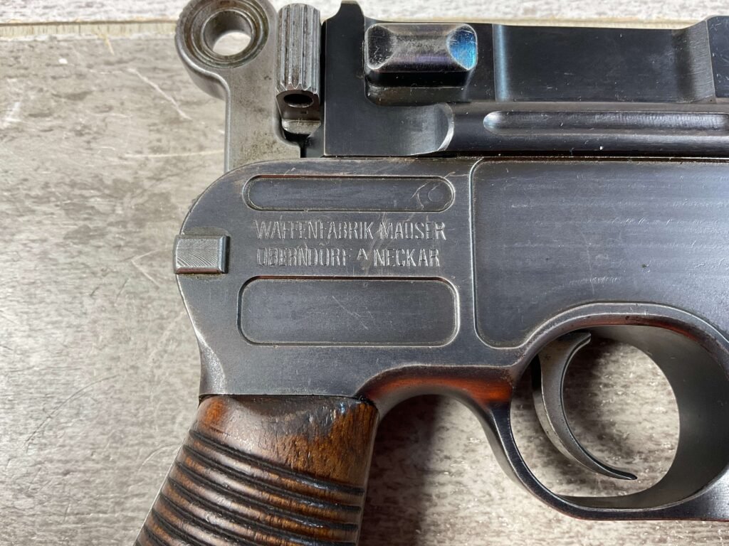 MAUSER C96 LARGE RING SHALLOW MILL 1902 W/MATCHING STOCK & PROVENANCE, C&R FFL #5-10999