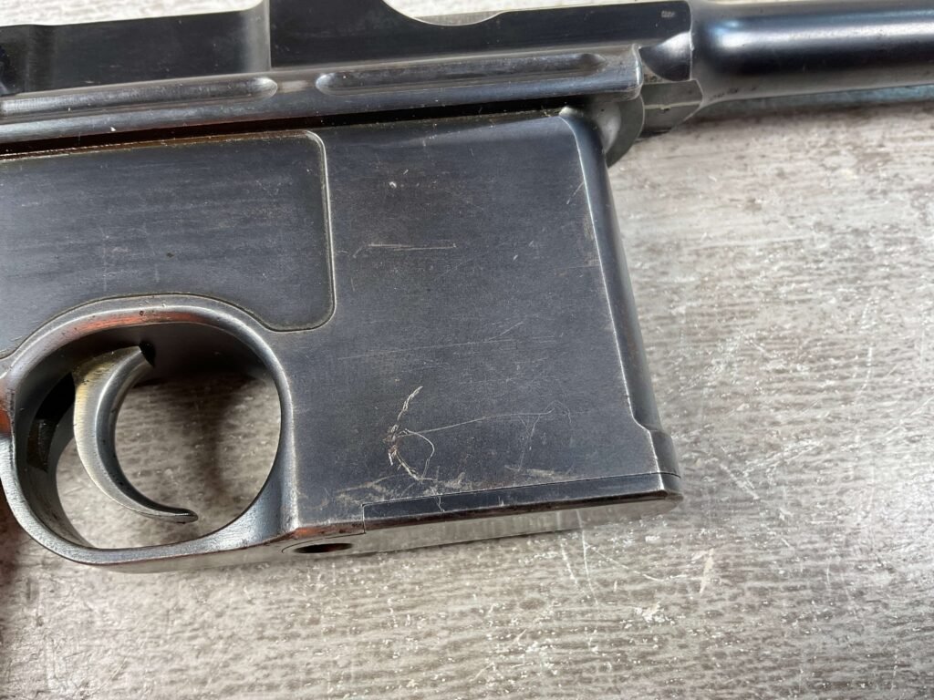 MAUSER C96 LARGE RING SHALLOW MILL 1902 W/MATCHING STOCK & PROVENANCE, C&R FFL #5-10999