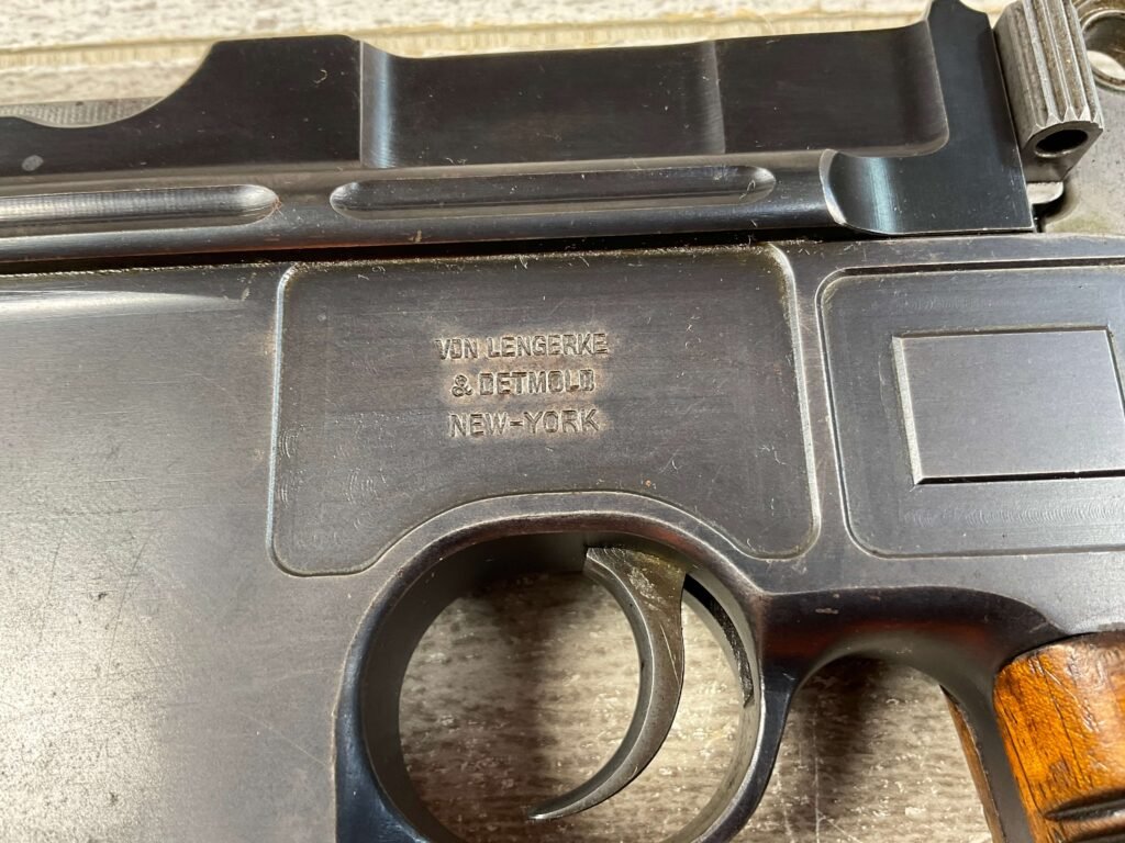 MAUSER C96 LARGE RING SHALLOW MILL 1902 W/MATCHING STOCK & PROVENANCE, C&R FFL #5-10999