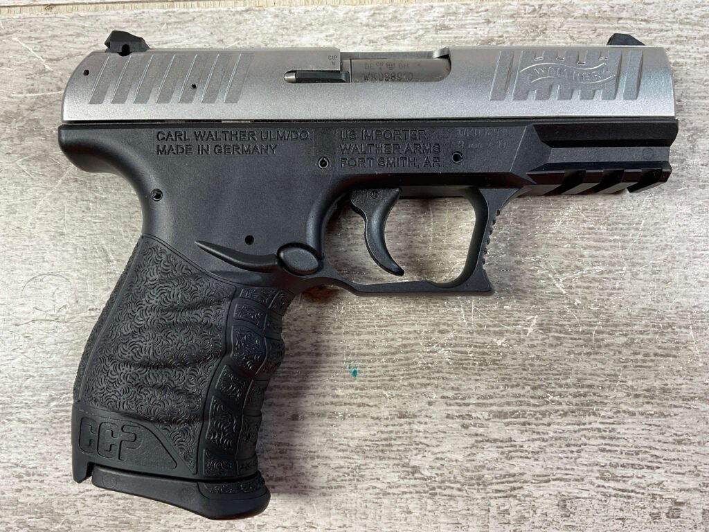 WALTHER CCP 9MM STAINLESS 8-RD SA SEMI AUTO PISTOL #5-10998