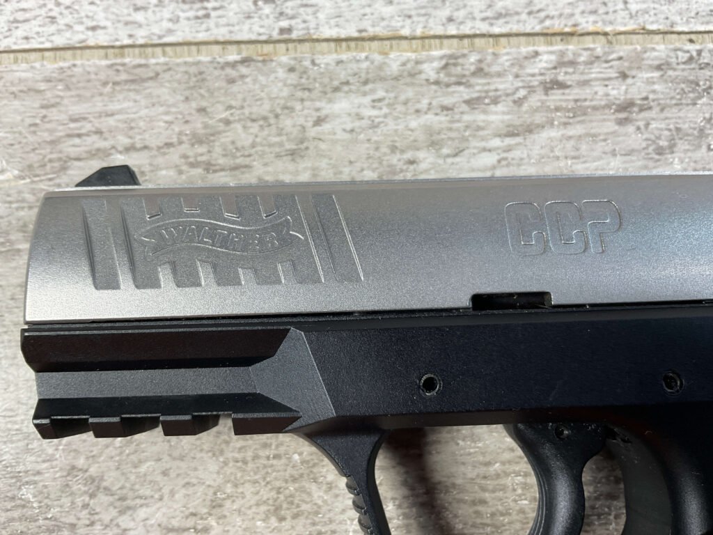 WALTHER CCP 9MM STAINLESS 8-RD SA SEMI AUTO PISTOL #5-10998