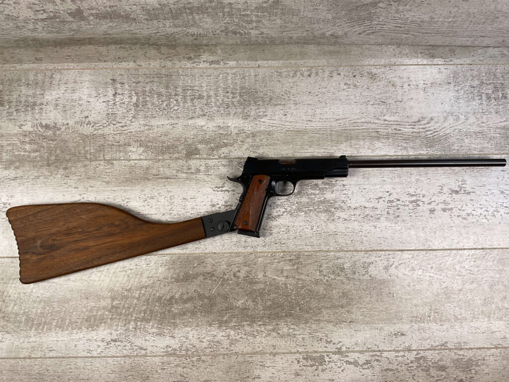 CHARLES DALY 1911A1 .45ACP SEMI AUTO RIFLE/PISTOL, JAMES EARL JONES COLLECTION #5-10708-PF