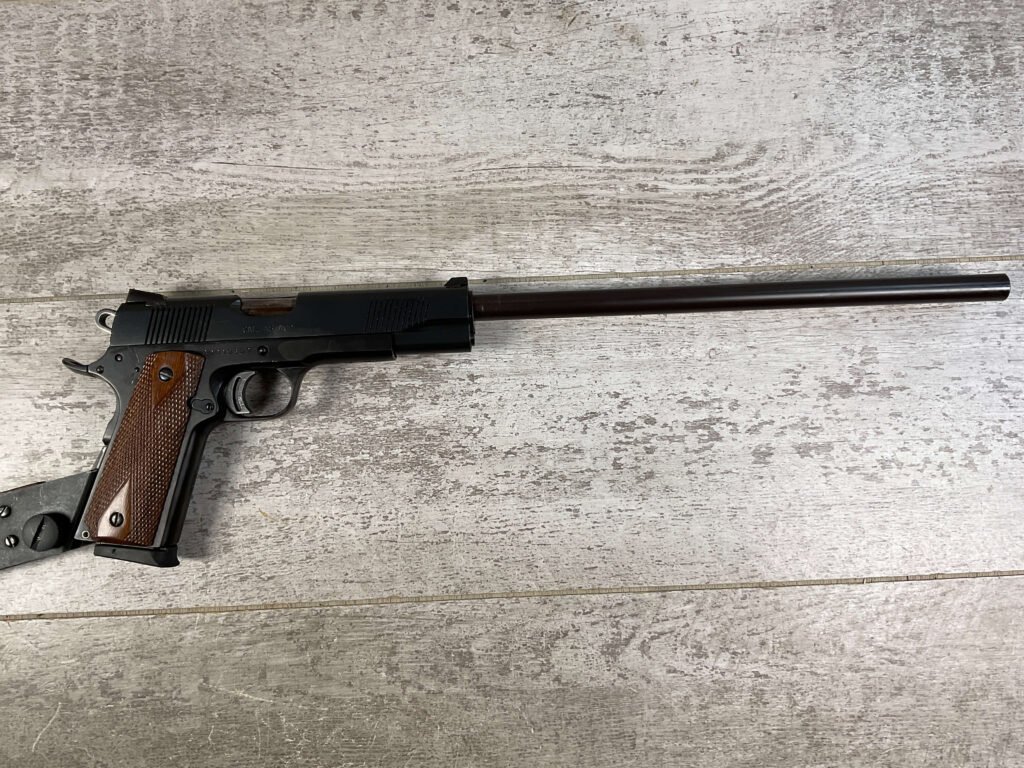 CHARLES DALY 1911A1 .45ACP SEMI AUTO RIFLE/PISTOL, JAMES EARL JONES COLLECTION #5-10708-PF