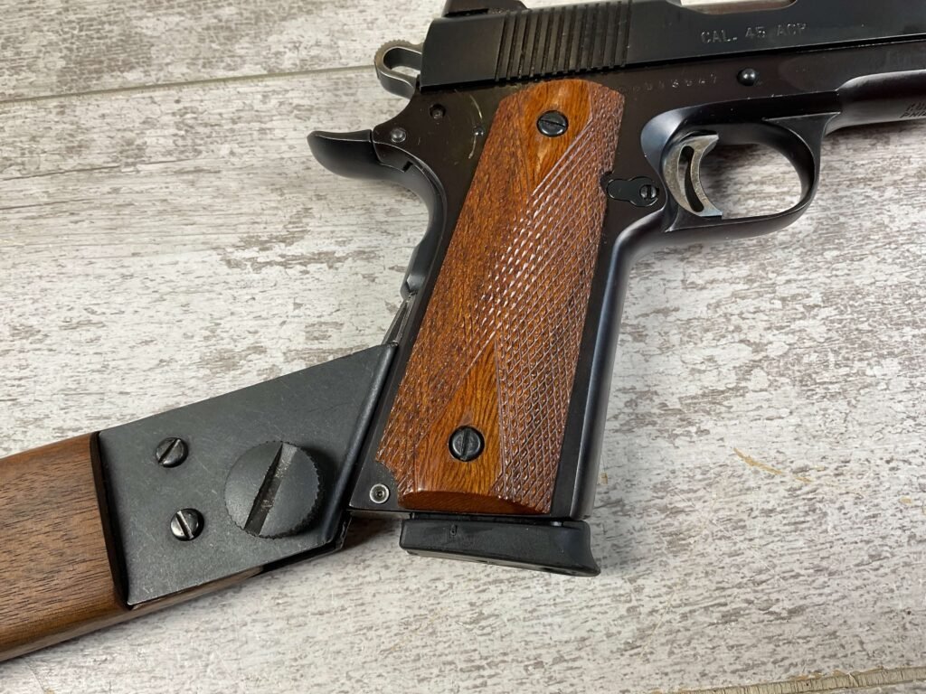 CHARLES DALY 1911A1 .45ACP SEMI AUTO RIFLE/PISTOL, JAMES EARL JONES COLLECTION #5-10708-PF