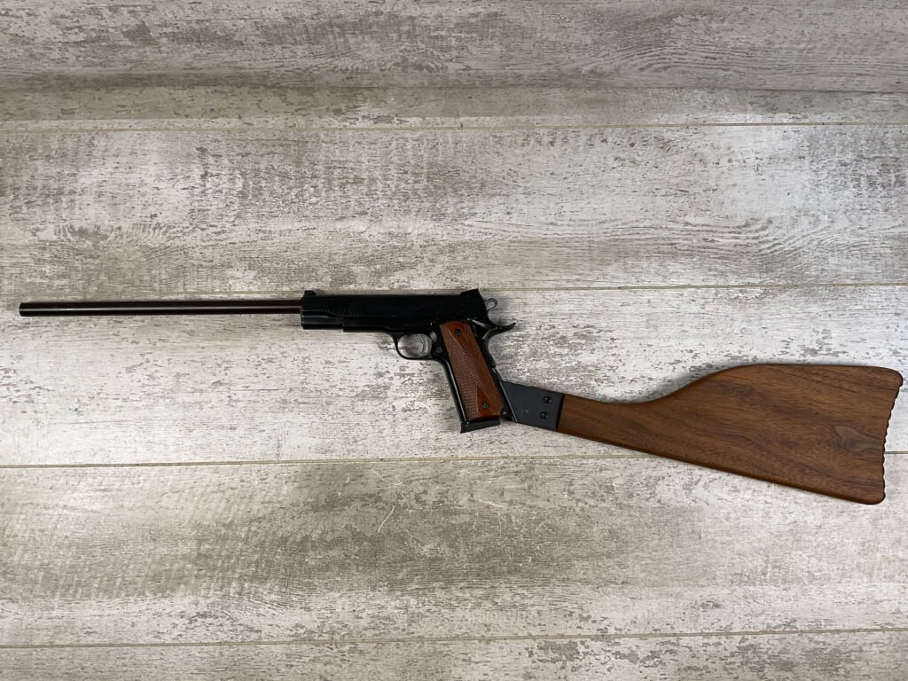 CHARLES DALY 1911A1 .45ACP SEMI AUTO RIFLE/PISTOL, JAMES EARL JONES COLLECTION #5-10708-PF