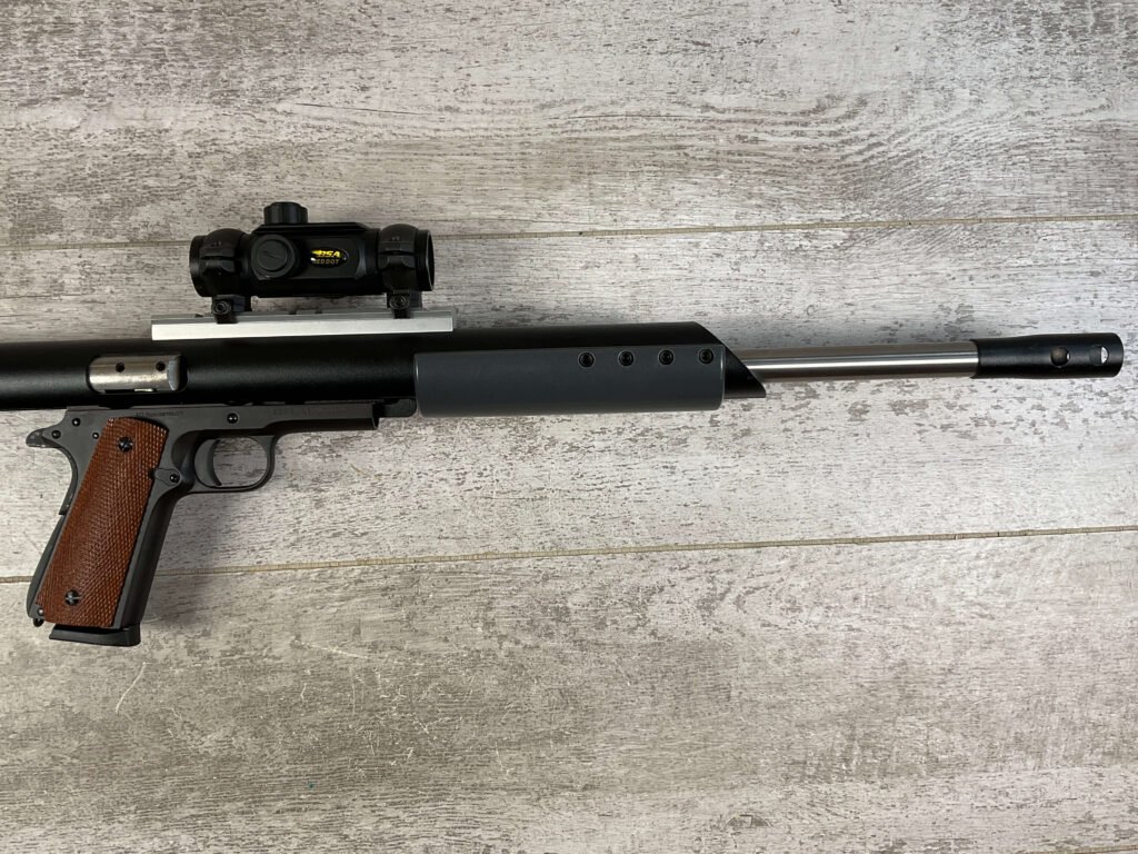 ATI S.A.M. INC 1911A1 45ACP SEMI AUTO RIFLE/PISTOL, JAMES EARL JONES COLLECTION #5-10710