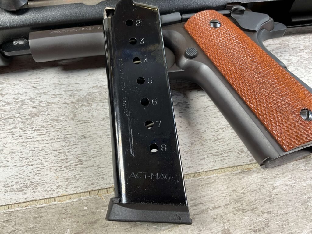 ATI S.A.M. INC 1911A1 45ACP SEMI AUTO RIFLE/PISTOL, JAMES EARL JONES COLLECTION #5-10710