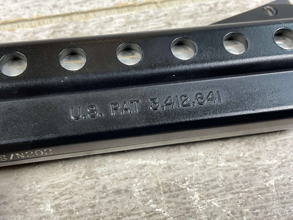 GYROJET MARK II MOD C 12MM SEMI AUTO ROCKET PISTOL, VERY RARE, JAMES EARL JONES COLLECTION, C&R #5-10713-PF