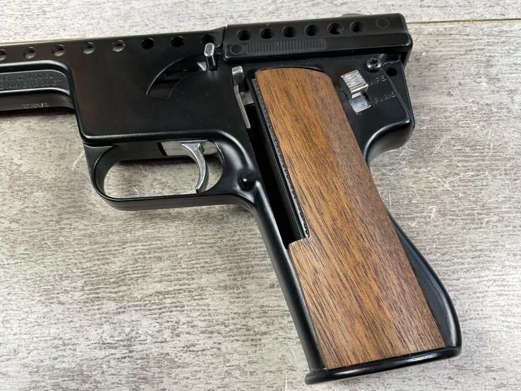 GYROJET MARK II MOD C 12MM SEMI AUTO ROCKET PISTOL, VERY RARE, JAMES EARL JONES COLLECTION, C&R #5-10713-PF