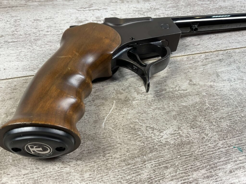 THOMPSON CENTER ENCORE .357 CAL HERRETT SINGLE SHOT BREAK ACTION PISTOL, JAMES EARL JONES COLLECTION #5-10717-PF