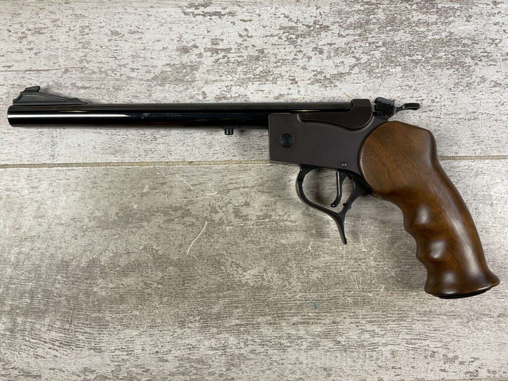 THOMPSON CENTER ENCORE .357 CAL HERRETT SINGLE SHOT BREAK ACTION PISTOL, JAMES EARL JONES COLLECTION #5-10717-PF