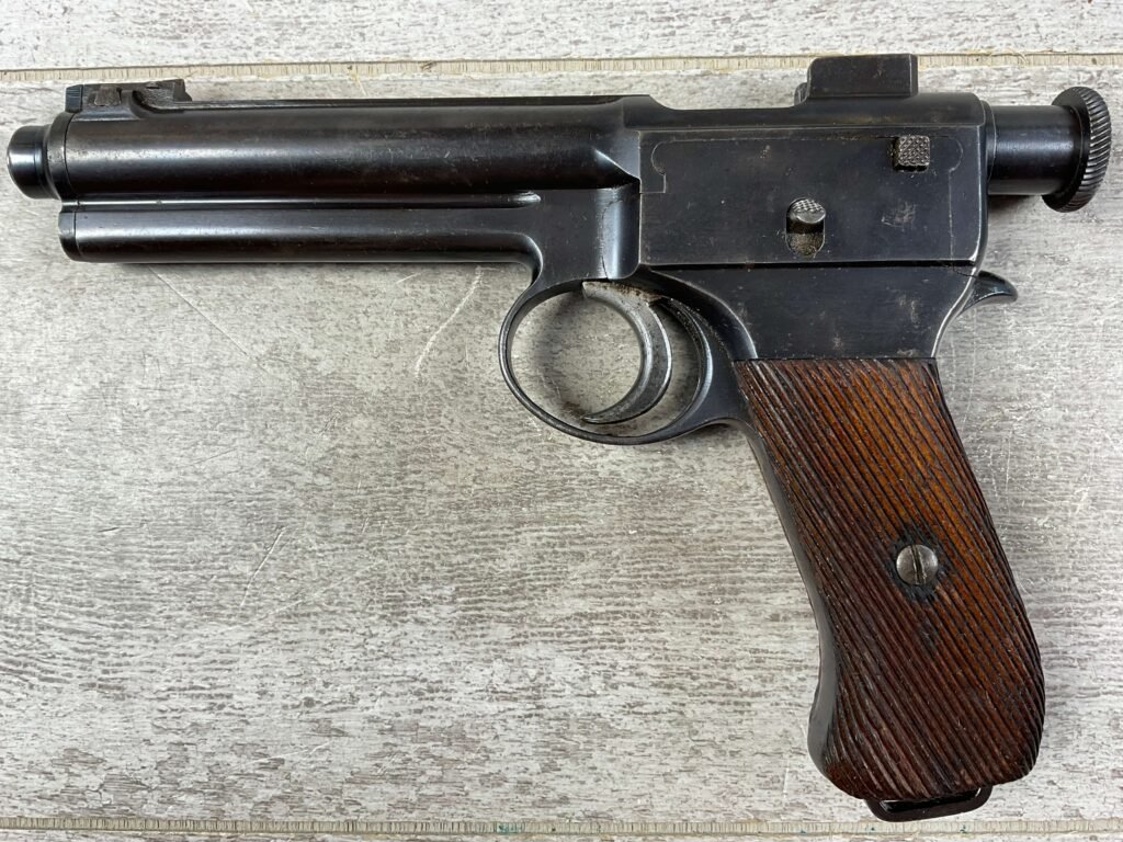 ROTH STEYR 8MM STEYR 1907 "FEGYVERGYAR BUDAPEST" SEMI AUTO PISTOL, JAMES EARL JONES COLLECTION #5-10720-PF