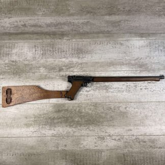 ERFURT LUGER P08 1920 9MM CARBINE SEMI AUTO PISTOL, JAMES EARL JONES COLLECTION, C&R FFL #5-10711-PF