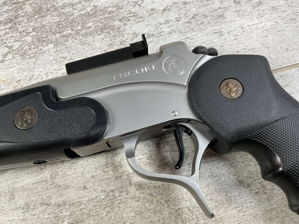 THOMPSON CENTER ENCORE PRO HUNTER 7MM-08 REM SINGLE SHOT BREAK ACTION PISTOL, JAMES EARL JONES COLLECTION #5-10715