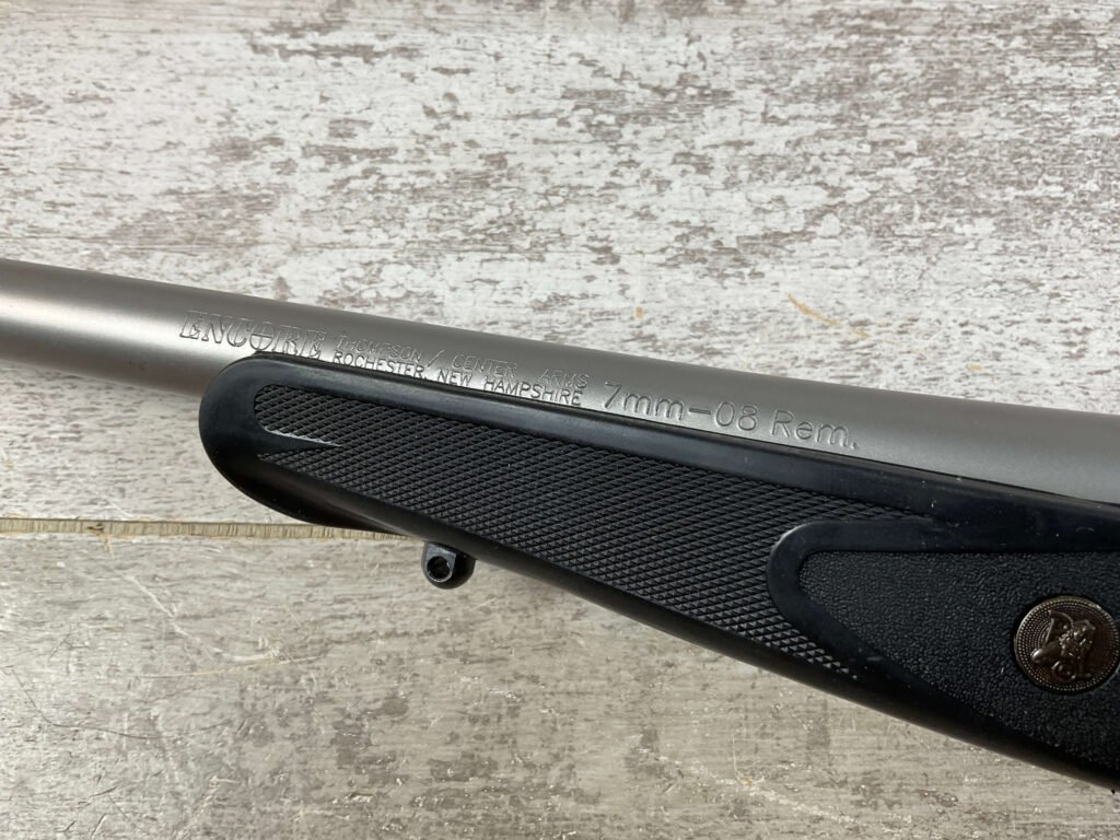 THOMPSON CENTER ENCORE PRO HUNTER 7MM-08 REM SINGLE SHOT BREAK ACTION PISTOL, JAMES EARL JONES COLLECTION #5-10715