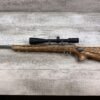 SAVAGE MARK II BTVS 22 LR ONLY BOLT ACTION STAINLESS RIMFIRE RIFLE, MINTY #5-09500