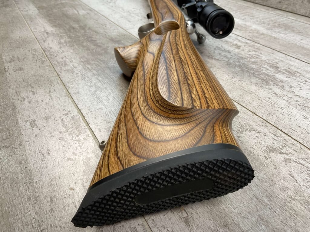 SAVAGE MARK II BTVS 22 LR ONLY BOLT ACTION STAINLESS RIMFIRE RIFLE, MINTY #5-09500