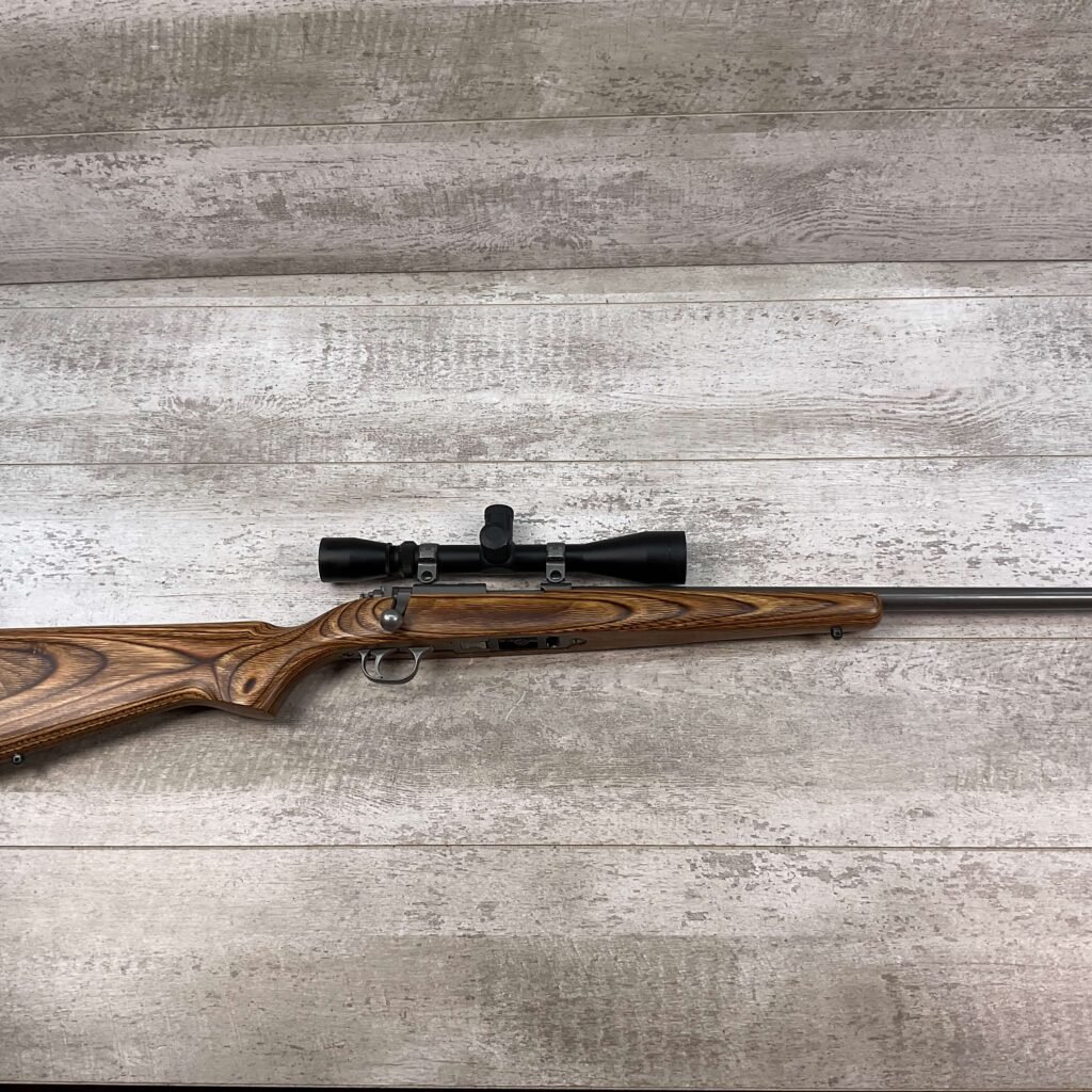 RUGER ALL WEATHER 77/22 .22WIN MAG R.F. BOLT ACTION RIFLE, MINTY #5-09503