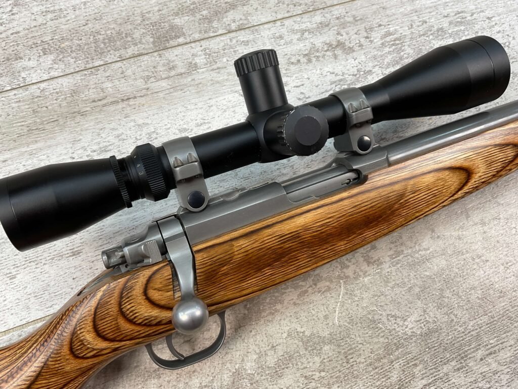 RUGER ALL WEATHER 77/22 .22WIN MAG R.F. BOLT ACTION RIFLE, MINTY #5-09503