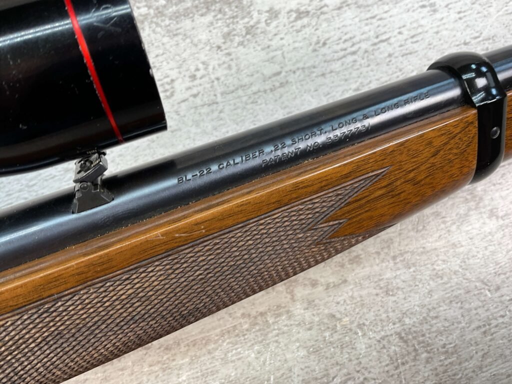 BROWNING BL-22 GRADE II LEVER ACTION RIFLE W/SCOPE #5-09505