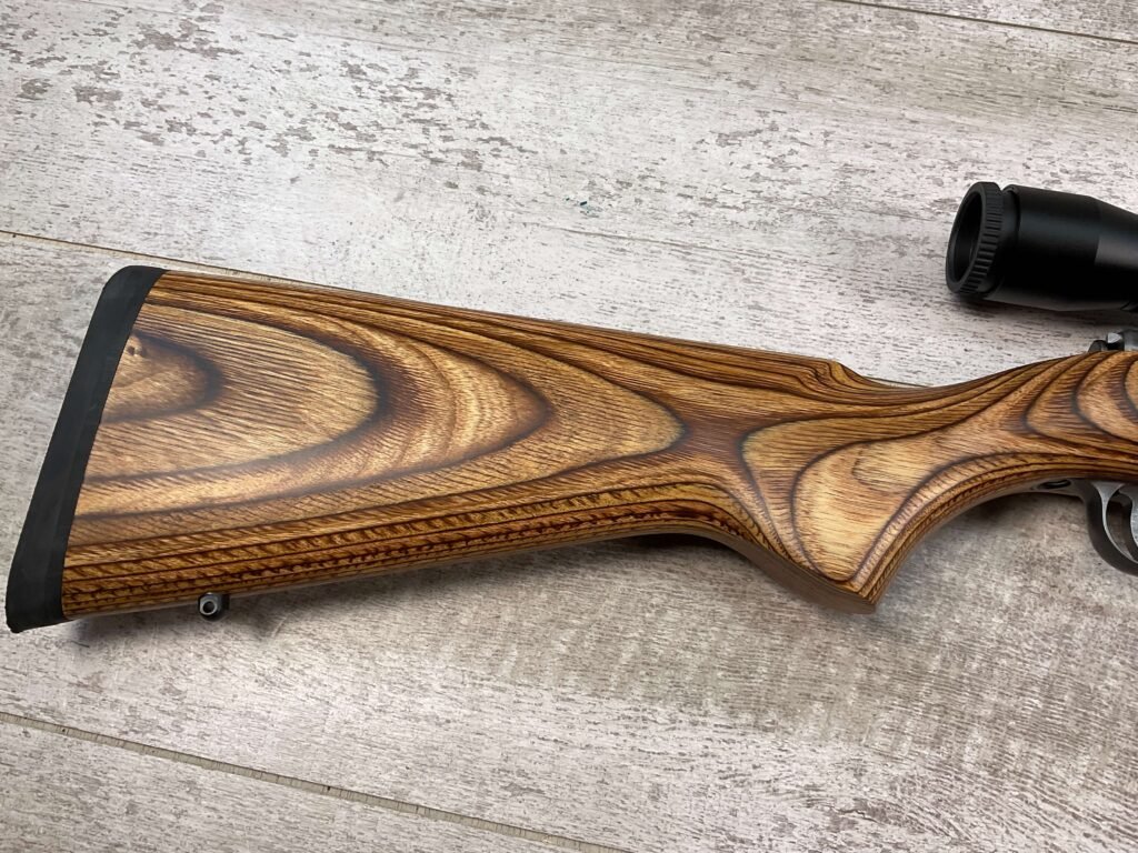 RUGER ALL WEATHER 77/22 .22LR BOLT ACTION RIFLE W/SCOPE, MINTY #5-09510