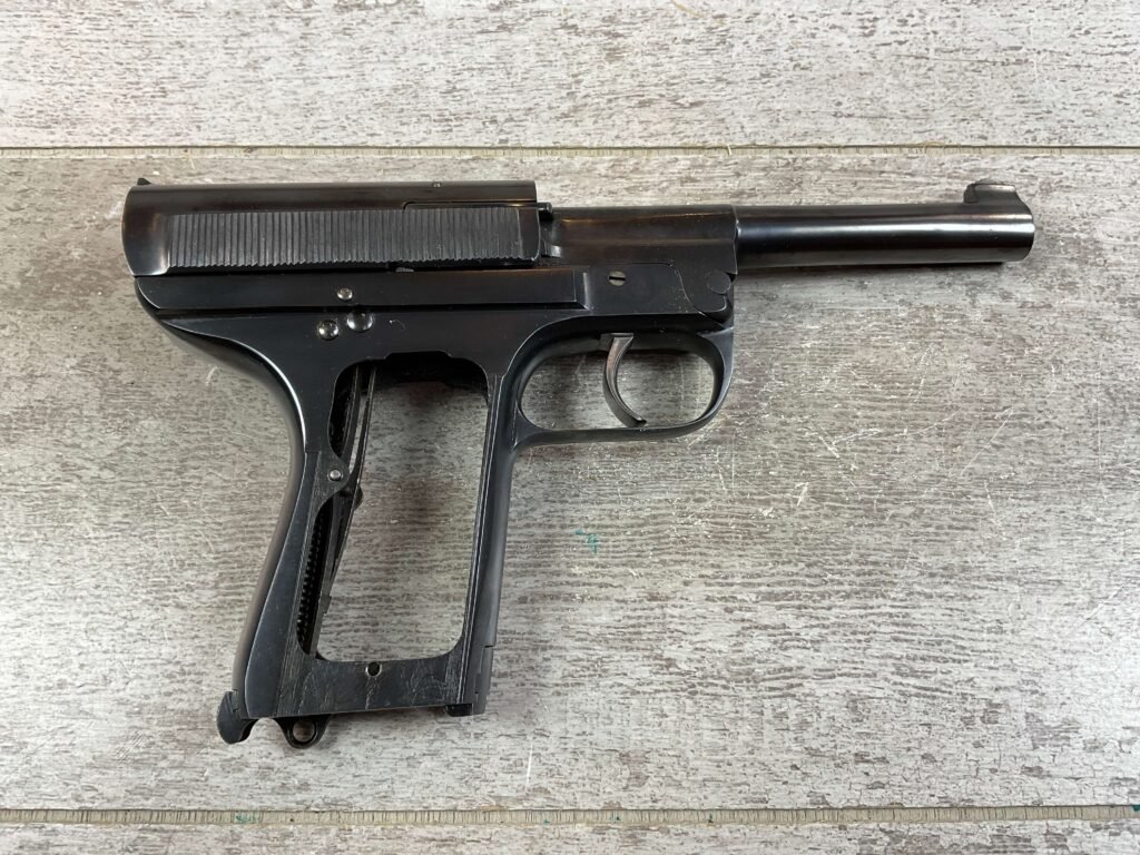 DANSK SCHOUBOE 1907 11MM SEMI AUTO PISTOL, ULTRA RARE, JAMES EARL JONES COLLECTION #5-10721