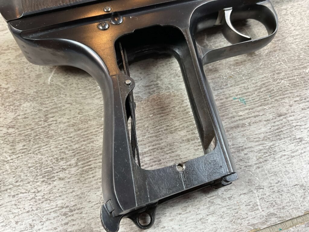 DANSK SCHOUBOE 1907 11MM SEMI AUTO PISTOL, ULTRA RARE, JAMES EARL JONES COLLECTION #5-10721