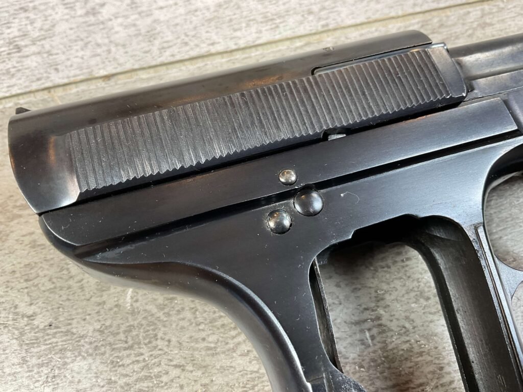 DANSK SCHOUBOE 1907 11MM SEMI AUTO PISTOL, ULTRA RARE, JAMES EARL JONES COLLECTION #5-10721