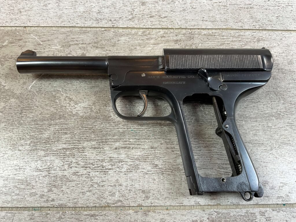 DANSK SCHOUBOE 1907 11MM SEMI AUTO PISTOL, ULTRA RARE, JAMES EARL JONES COLLECTION #5-10721