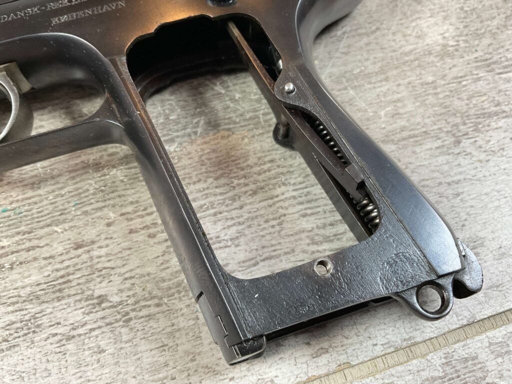 DANSK SCHOUBOE 1907 11MM SEMI AUTO PISTOL, ULTRA RARE, JAMES EARL JONES COLLECTION #5-10721