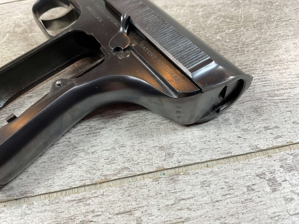 DANSK SCHOUBOE 1907 11MM SEMI AUTO PISTOL, ULTRA RARE, JAMES EARL JONES COLLECTION #5-10721