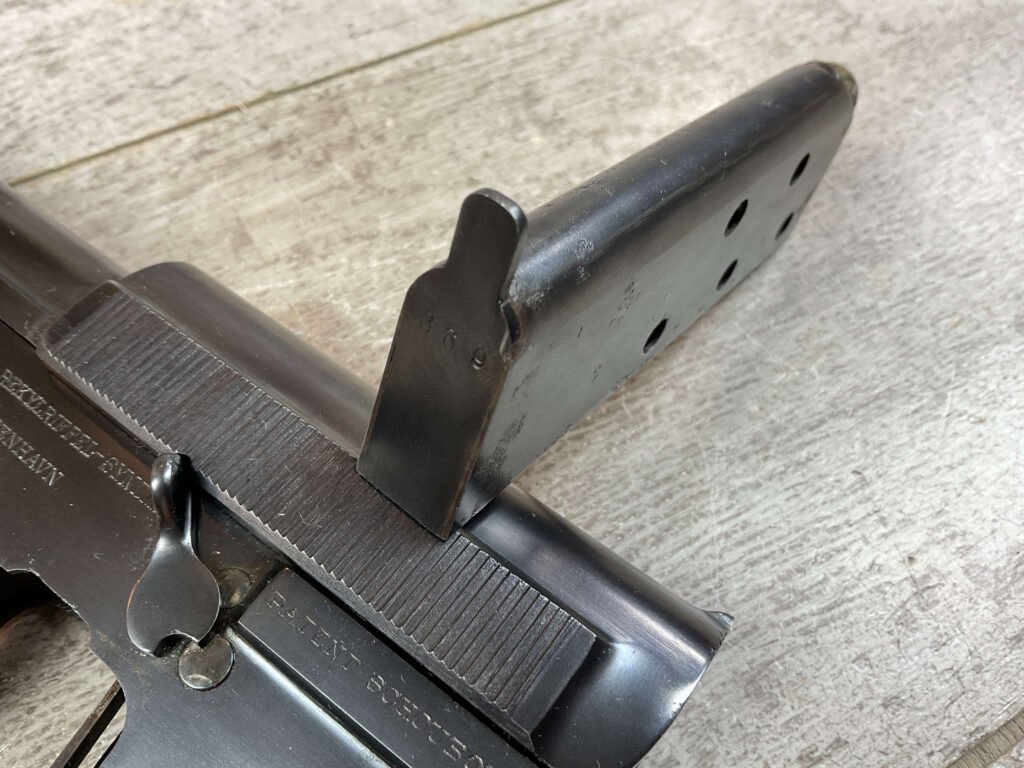 DANSK SCHOUBOE 1907 11MM SEMI AUTO PISTOL, ULTRA RARE, JAMES EARL JONES COLLECTION #5-10721