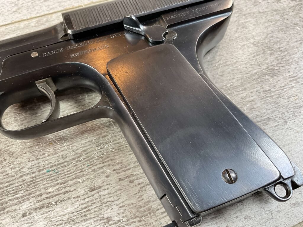 DANSK SCHOUBOE 1907 11MM SEMI AUTO PISTOL, ULTRA RARE, JAMES EARL JONES COLLECTION #5-10721