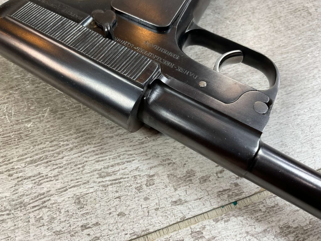 DANSK SCHOUBOE 1907 11MM SEMI AUTO PISTOL, ULTRA RARE, JAMES EARL JONES COLLECTION #5-10721