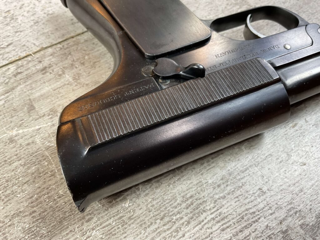 DANSK SCHOUBOE 1907 11MM SEMI AUTO PISTOL, ULTRA RARE, JAMES EARL JONES COLLECTION #5-10721