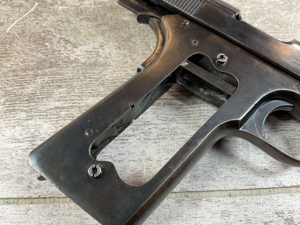 COLT 1907 45ACP "TEST TRIALS" SEMI AUTO PISTOL, U.S. ARMY CONTRACT, JAMES EARL JONES COLLECTION #5-10722