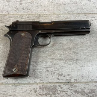 COLT 1907 45ACP "TEST TRIALS" SEMI AUTO PISTOL, U.S. ARMY CONTRACT, JAMES EARL JONES COLLECTION #5-10722-PF