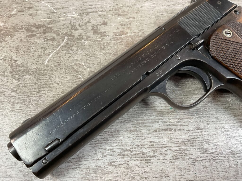 COLT 1907 45ACP "TEST TRIALS" SEMI AUTO PISTOL, U.S. ARMY CONTRACT, JAMES EARL JONES COLLECTION #5-10722